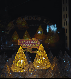 CRYSTAL TREE LED CANDLE